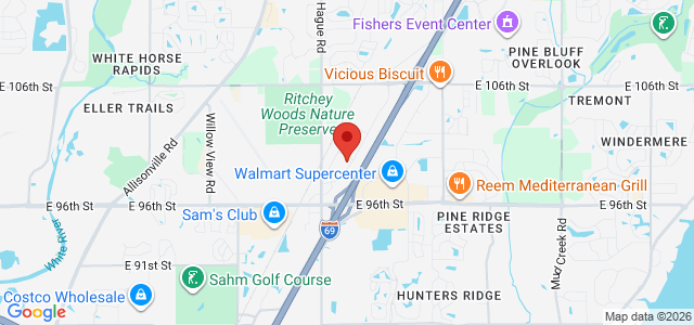 John T. Woods office location map