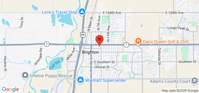 Nate Wright office location map
