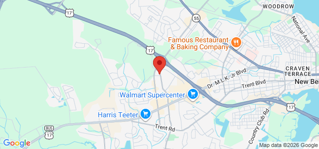 Robert E. (Whit) Whitley Jr. office location map