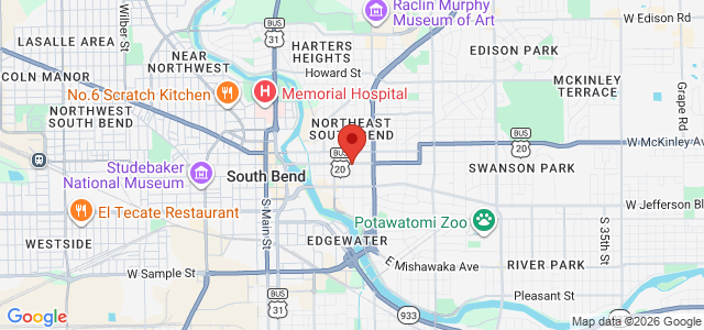 Chet Zawalich office location map