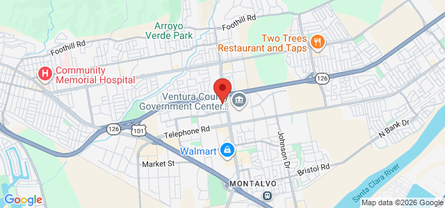 Matt Zavala office location map